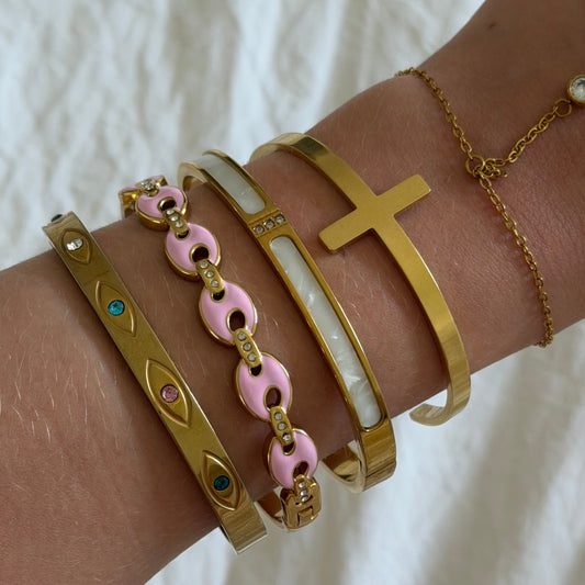 Cross Energy Bangle - EVRYJEWELS