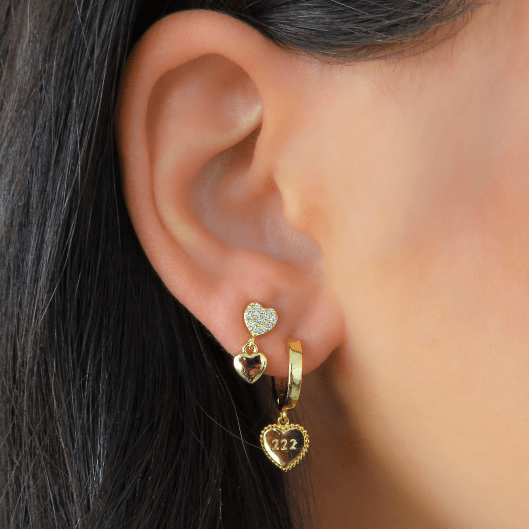 Angel Number Earrings - EVRYJEWELS