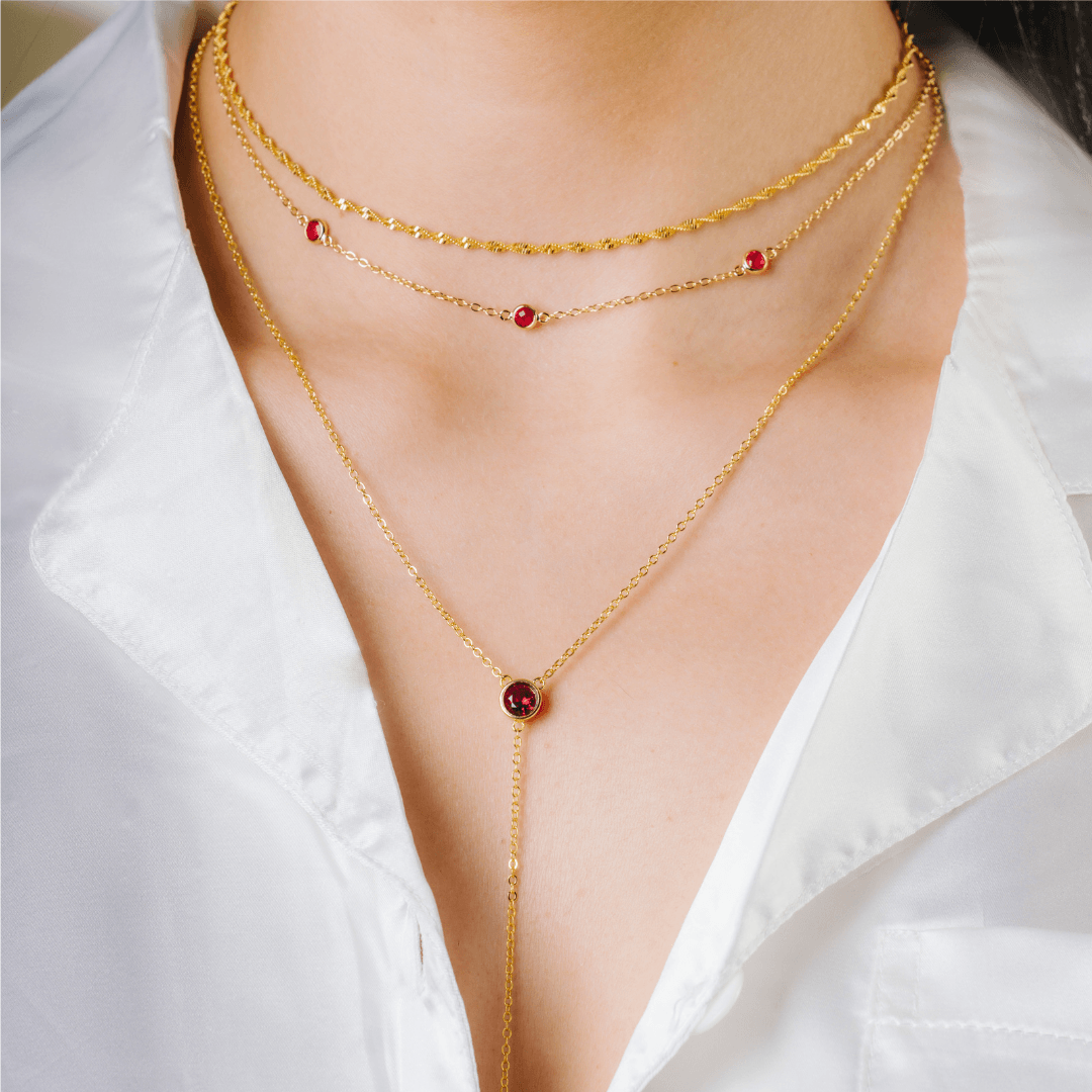 Be Mine Bundle: 3 Piece Necklace Bundle - EVRYJEWELS