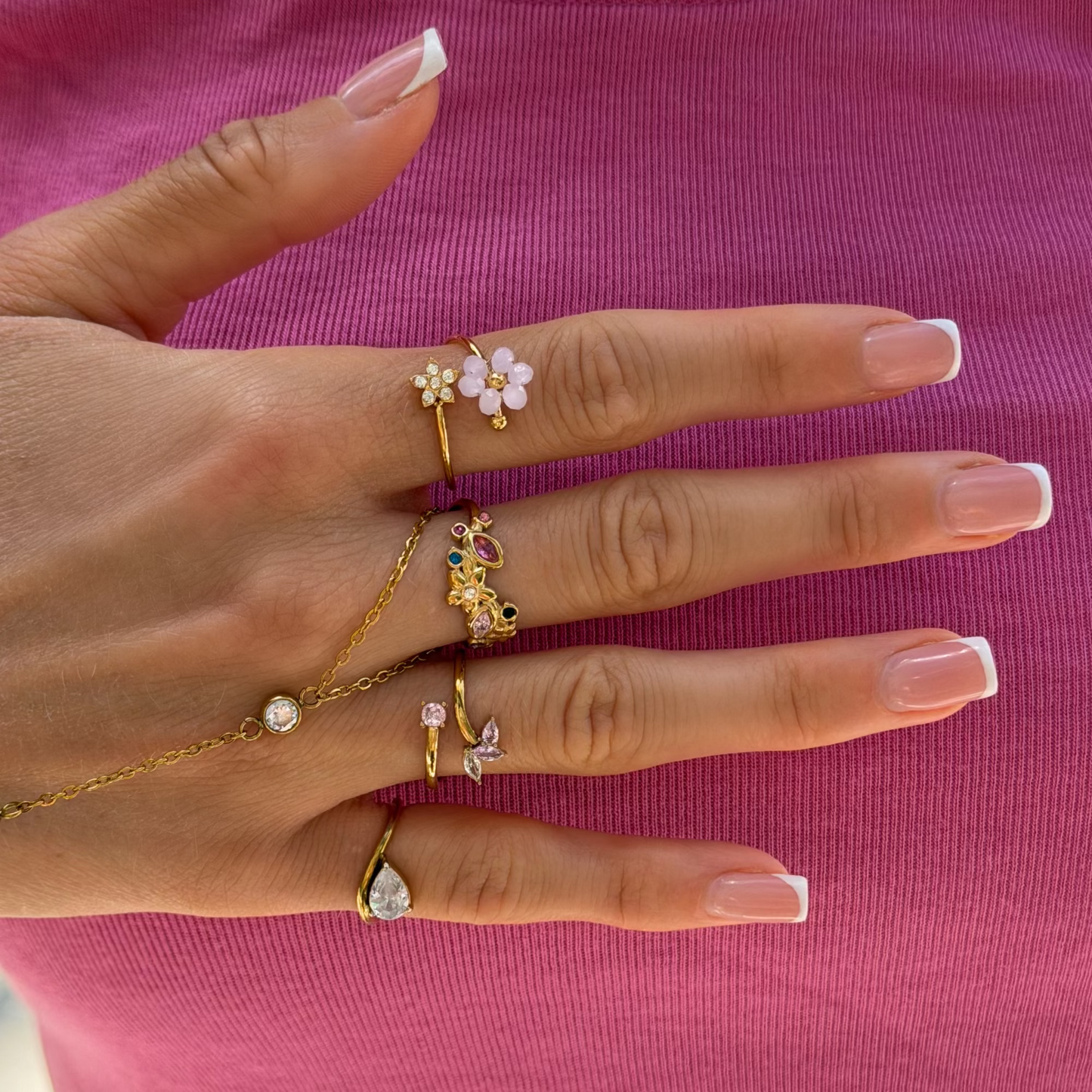 Sweet Bloom Ring - EVRYJEWELS