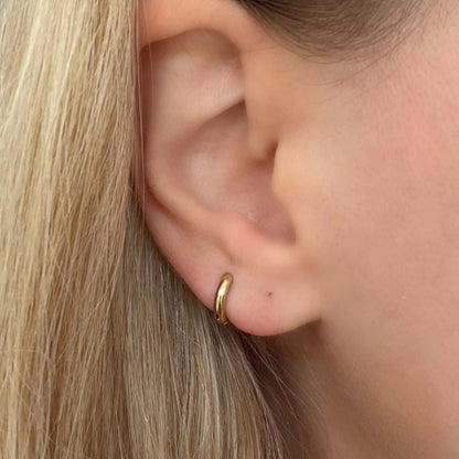 Cutie Thin Hoop Earrings - EVRYJEWELS