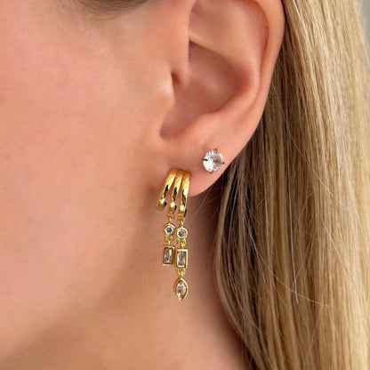 Icy Chain Earrings - EVRYJEWELS