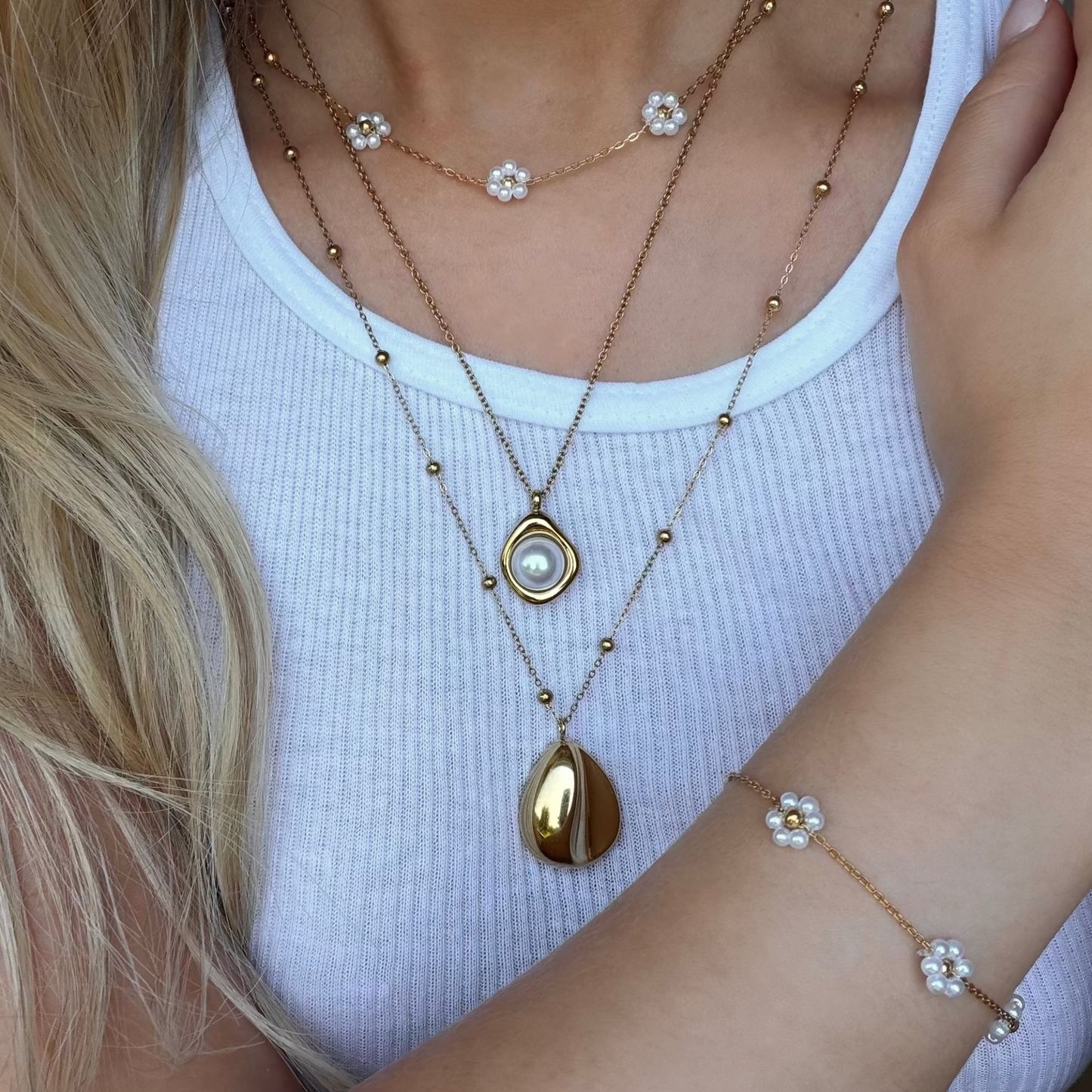 Pearl Summer 4 Piece Bundle - EVRYJEWELS