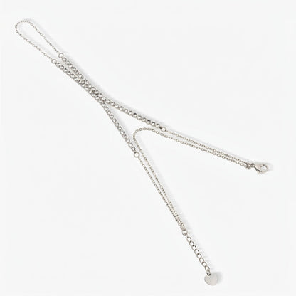 Frosted Tennis Hand Chain - EVRYJEWELS
