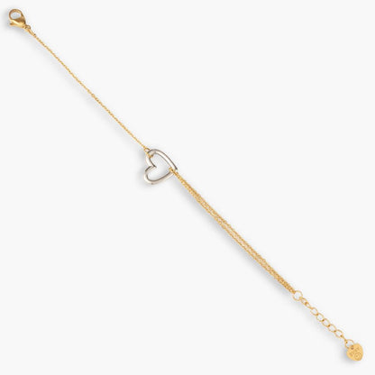 Heartlink Bracelet - EVRYJEWELS
