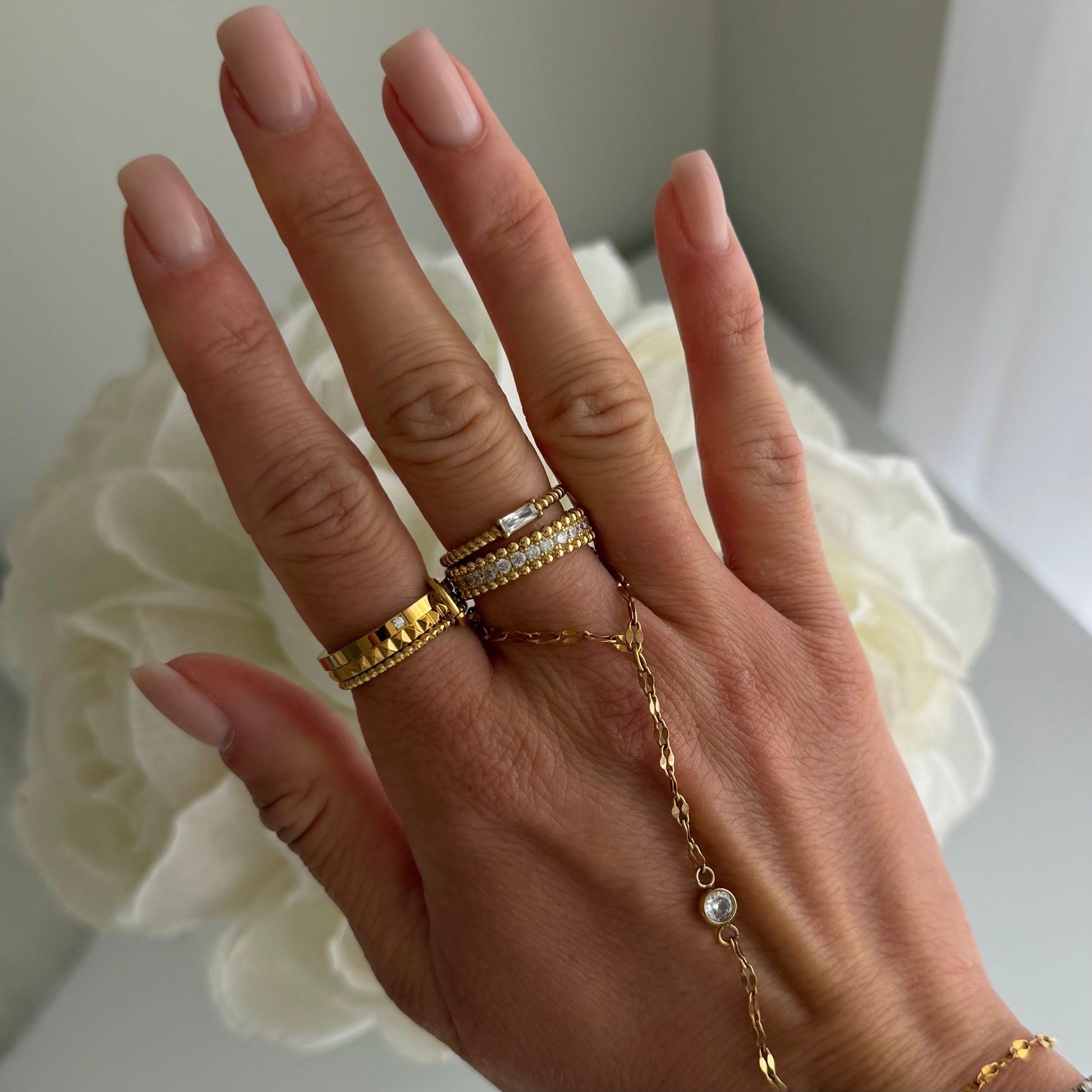 She's a Diva Stacked Ring - EVRYJEWELS