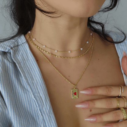 Love You Bundle : 3 Piece Necklace Bundle - EVRYJEWELS