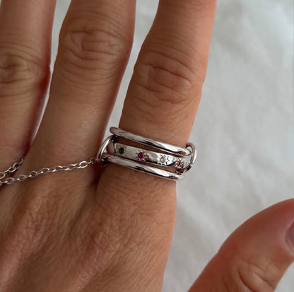 Lulu Stacked Ring - EVRYJEWELS