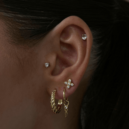 Single Hoop Charm - EVRYJEWELS