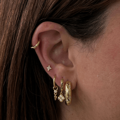 Single Hoop Charm - EVRYJEWELS