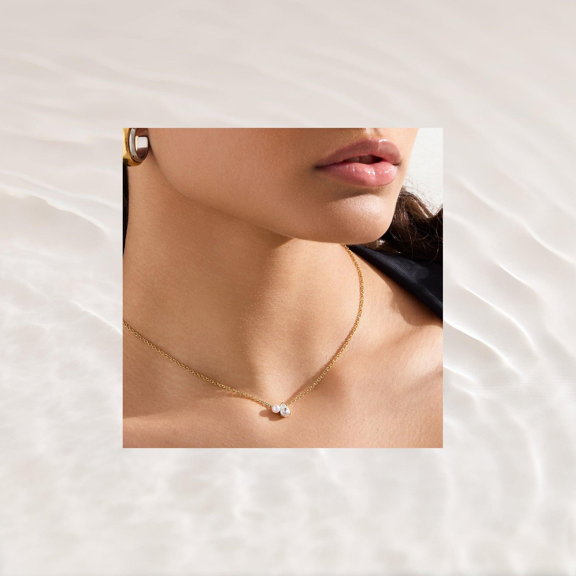 Toi et Moi Necklace - EVRYJEWELS