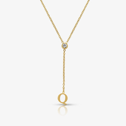 Love Letter Lariat Necklace - EVRYJEWELS