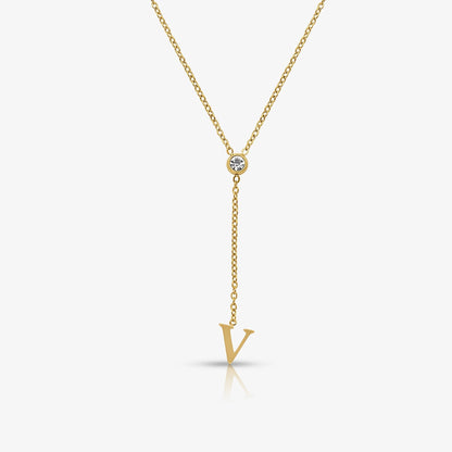 Love Letter Lariat Necklace - EVRYJEWELS