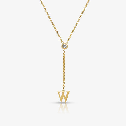 Love Letter Lariat Necklace - EVRYJEWELS