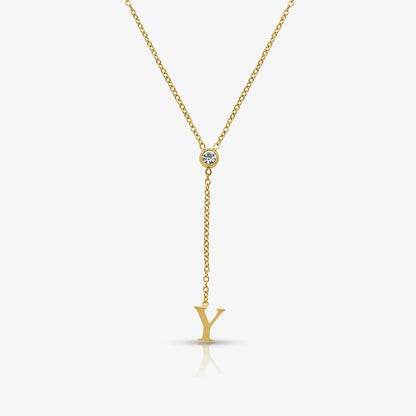 Love Letter Lariat Necklace - EVRYJEWELS