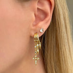 Sparkle Drop Charm Earrings - EVRYJEWELS