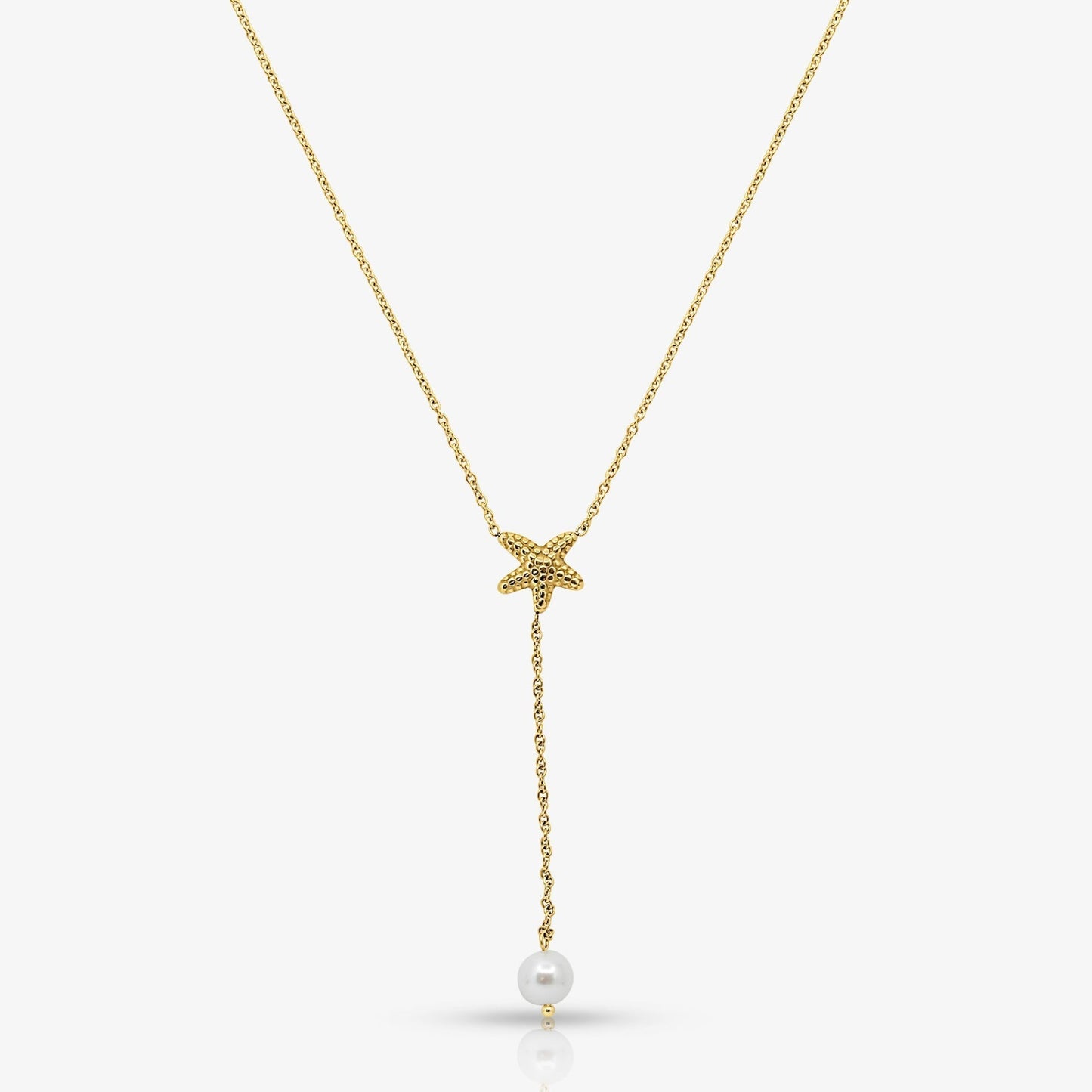Pearly Sea Lariat Necklace - EVRYJEWELS