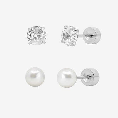 Flat Back Earrings Set Collection - EVRYJEWELS